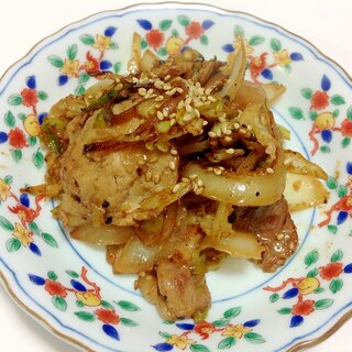 ご飯がすすむ！豚と野菜の味噌マヨ炒め